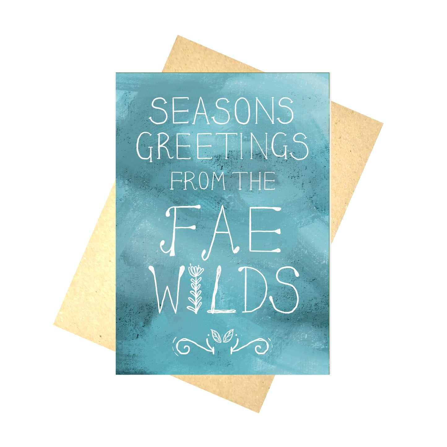 Seasons Greetings From The Fae Wilds Dungeons and Dragons Inspired Christmas Card