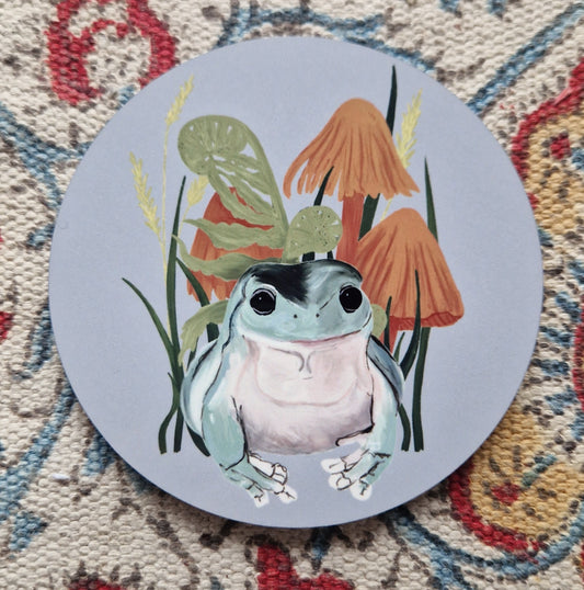 Frog and Ferns Drinks Coaster